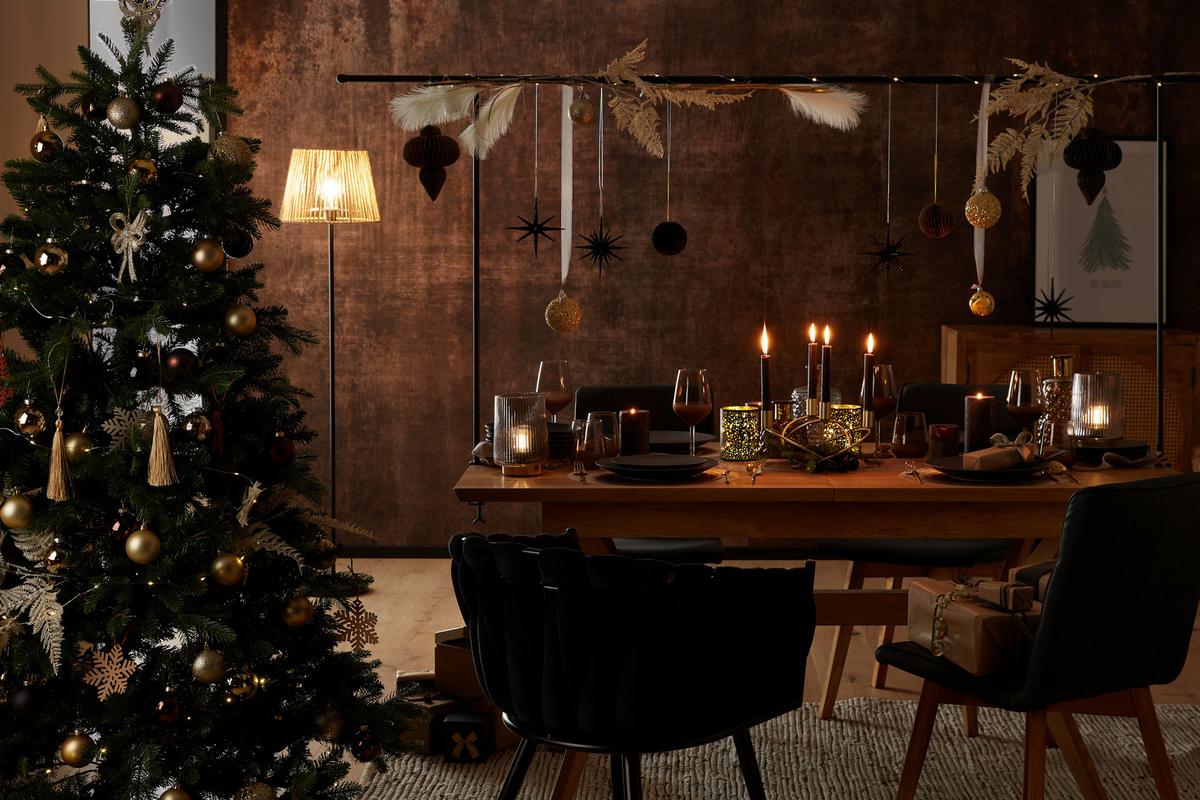 Weihnachtsbaum Brampton Grün - Basics, Kunststoff (127/185cm)
