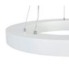 LED-HÄNGLAMPA SANDL - vit/kromfärg, Modern, metall/plast (60/60/120cm) - Mömax