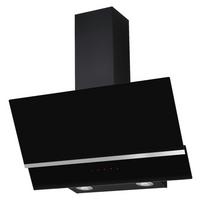 Dunstabzugshaube 60262 - Edelstahlfarben/Schwarz, Lifestyle, Glas/Metall (90/113,8/37,8cm) - Mican
