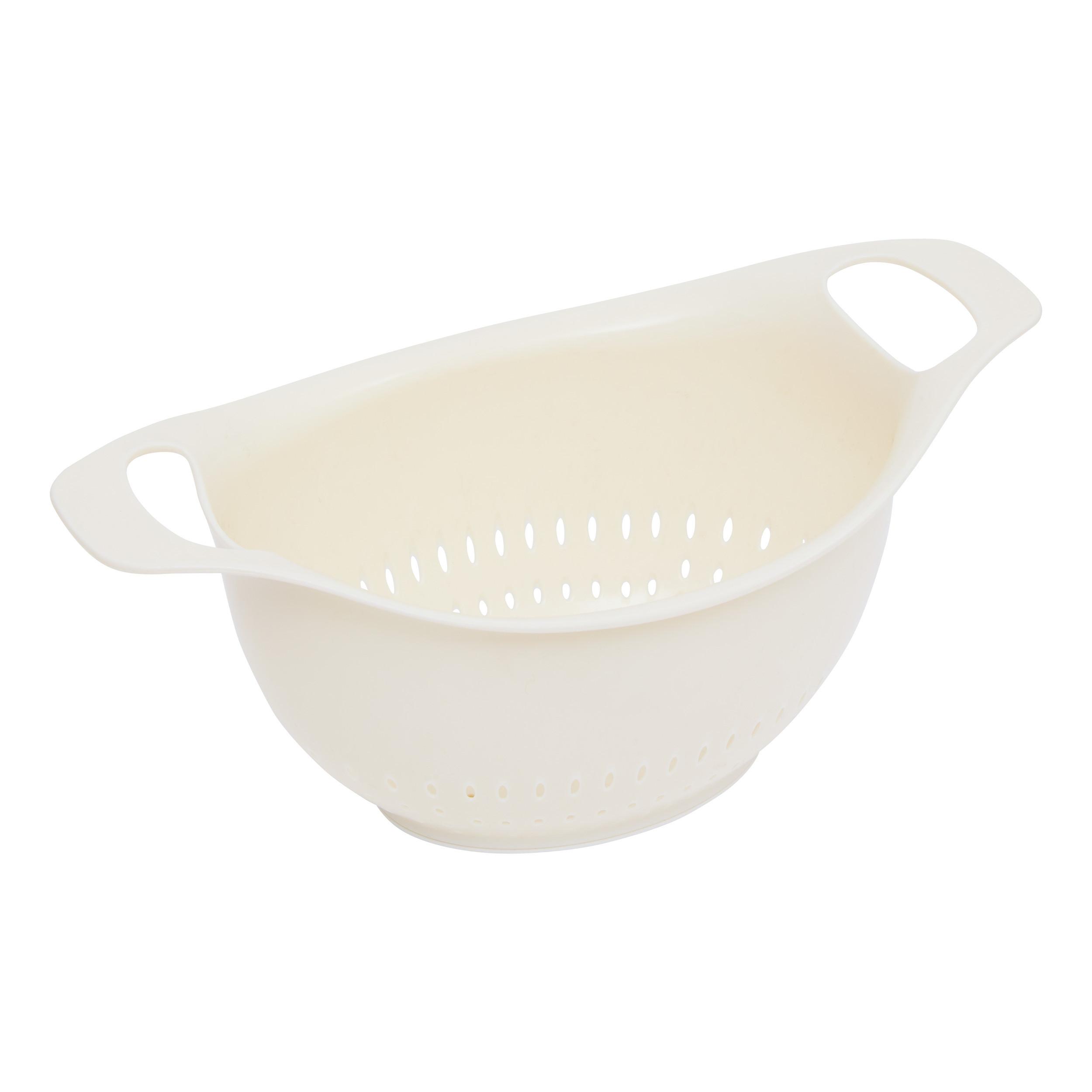 Strecurătoare Poly - bej, Basics, plastic (33/18,5/14cm)