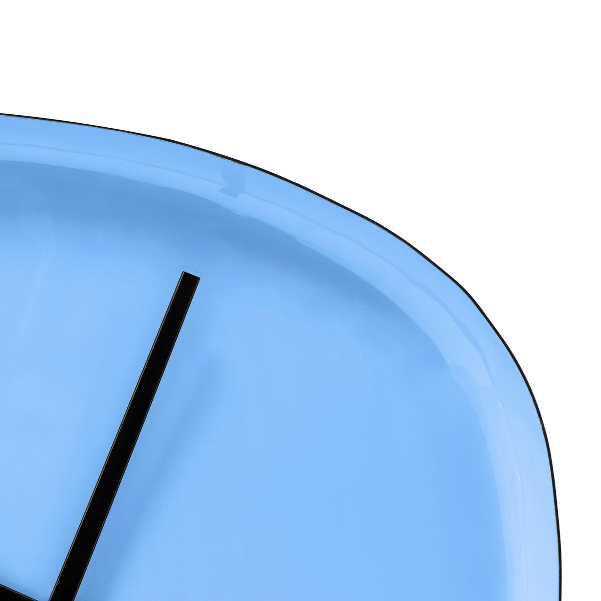 Wanduhr Tomo Pastellblau Ø ca. 42cm - Pastellblau, Basics, Metall (42/42/4cm)