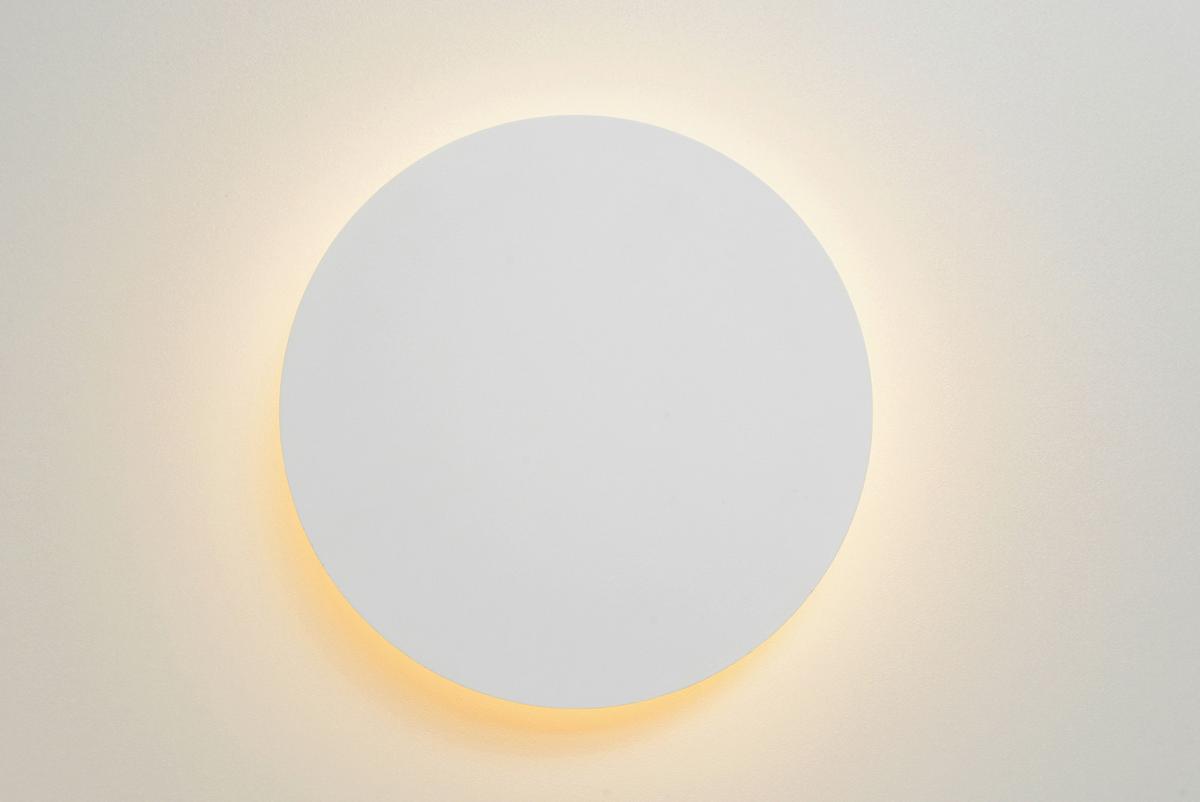 KINKIET LED 46201/08/31 EKLYPS - biały, Design, metal (25/3.5cm) - Lucide