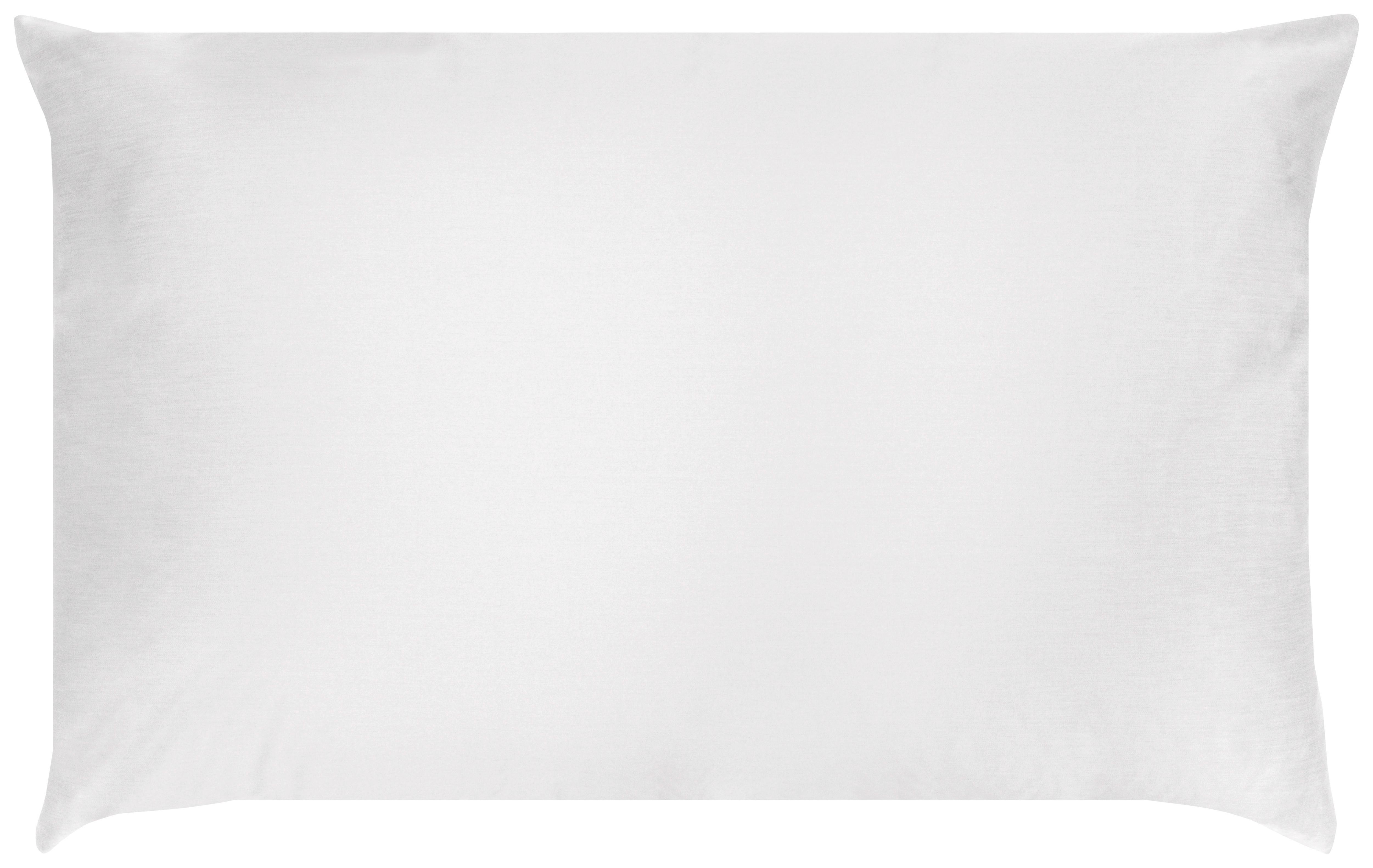 KOPFKISSENBEZUG LINA - Weiss, Textil (65/100cm)
