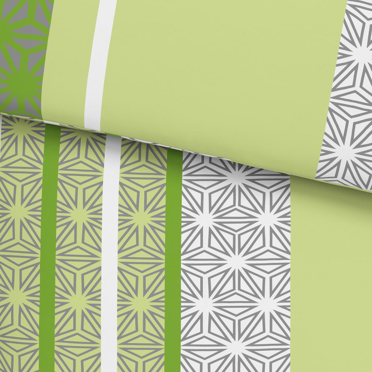 Posteljina Sara 200x200/2x60x80cm - zelena, tekstil (200/200cm) - Based
