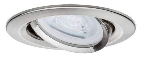 Deckenleuchte Nova Alufarben/Zinkfarben max. 35 W - Basics (7,8cm) - Paulmann
