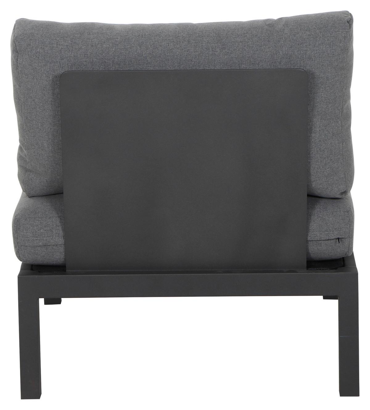 LOUNGESESSEL H16563 - Anthrazit, MODERN, Metall (70/70/84cm) - Siena Garden