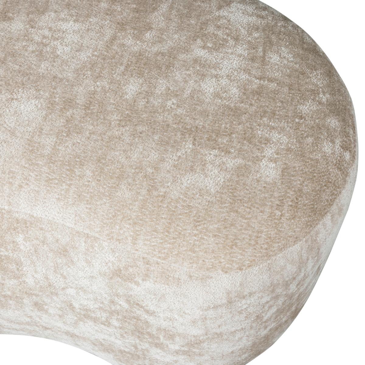 Hocker Popular Naturfarben B: 73cm - Naturfarben, Design, Textil (73/43/51cm) - Livetastic