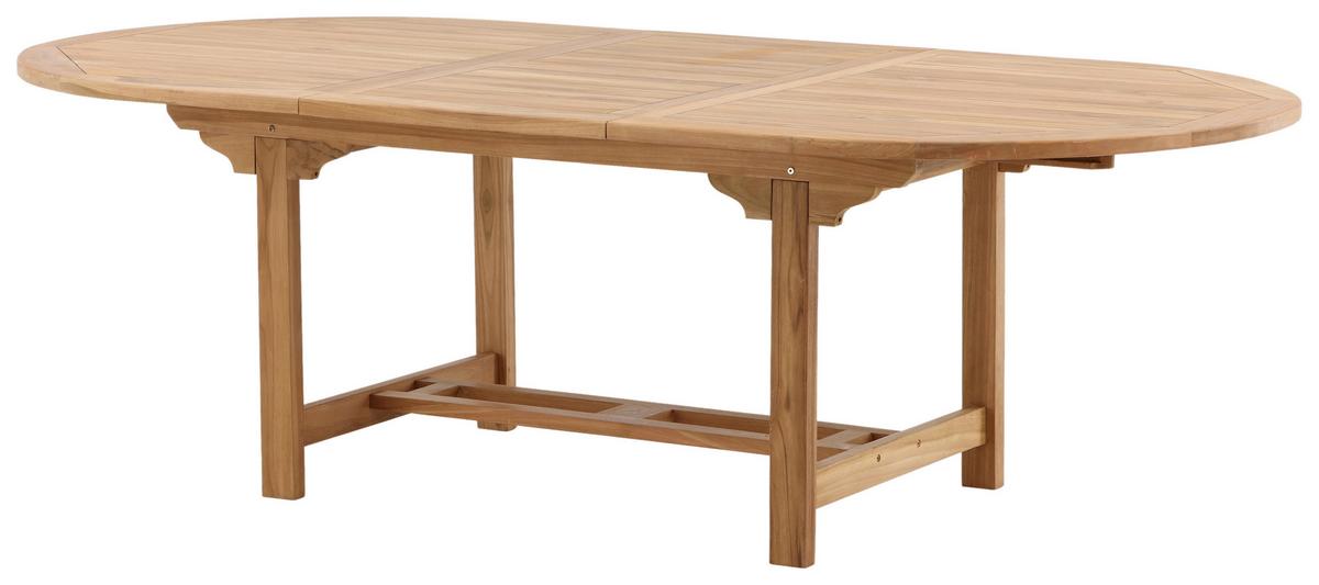 GARTENTISCH KENYA - Teakfarben, KONVENTIONELL, Holz (180/120/75cm) - Gardenson