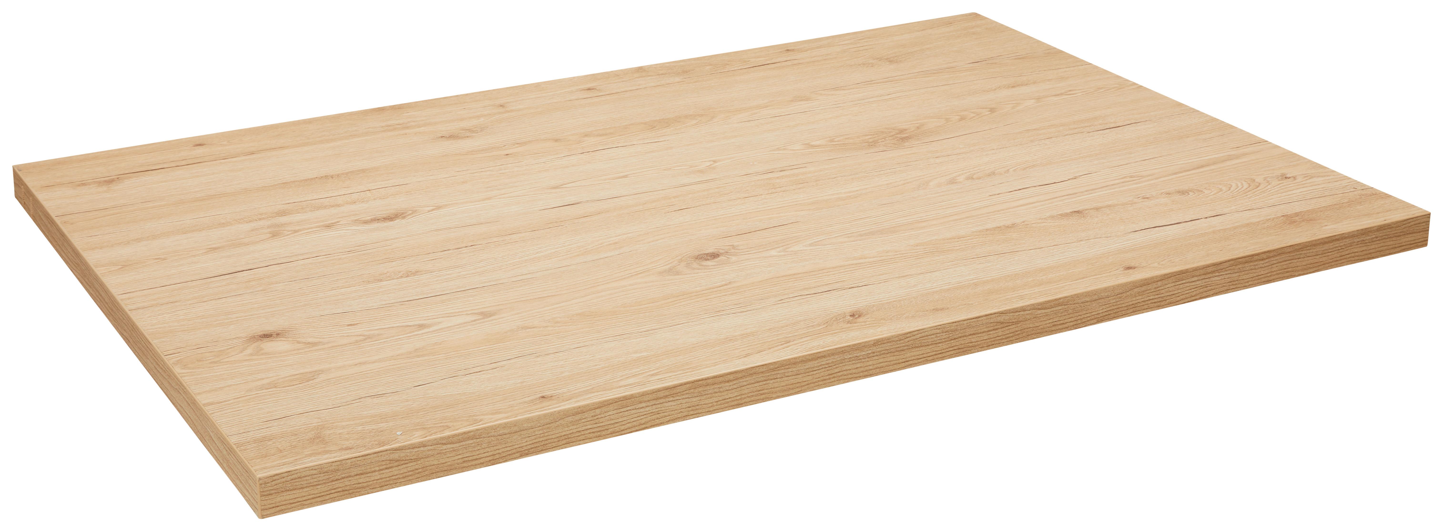 Schreibtischplatte in Eichefarben - Eichefarben, Modern, Holz (120/70-76/80cm) - Mömax