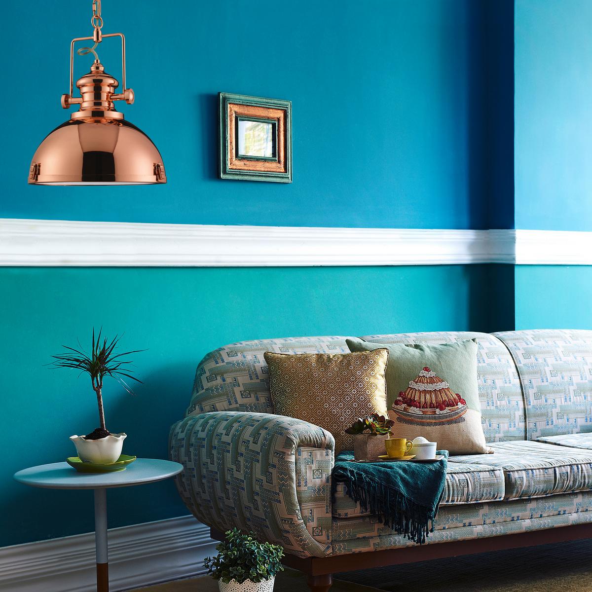 Függeszték Louisiana 2297cu - rézszínű, Design, műanyag/fém (31/150cm)