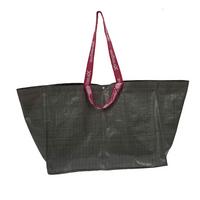 Einkaufstasche Mömi XL Shopping Bag - Pink/Grau, Kunststoff (57/41/37cm) - Mömax