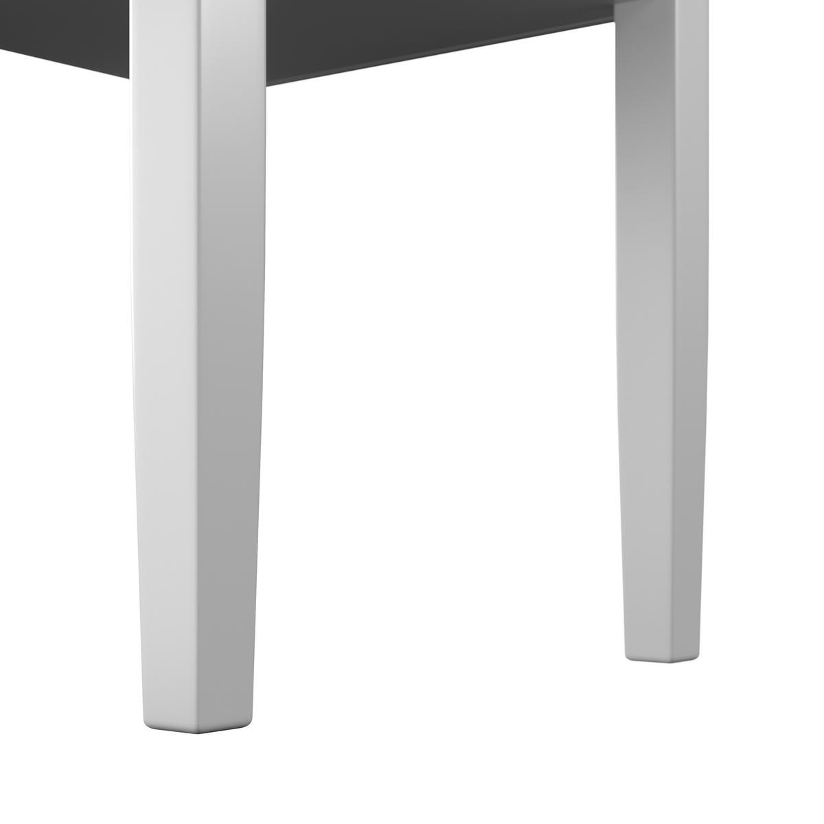 Esstisch Camden in Holz Kiefer massiv ca. Ø100 cm - Weiß/Kieferfarben, MODERN, Holz/Holzwerkstoff (100/79/100cm) - Bessagi Home