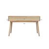 SKRIVBORD SKANDY - naturfärgad, Modern, trämaterial/trä (120/75/48cm) - Premium Living