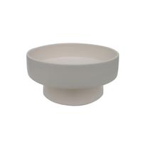 Dekoschale Bowl aus Keramik - Weiss, Modern, Keramik (24,5/12cm) - Modern Living