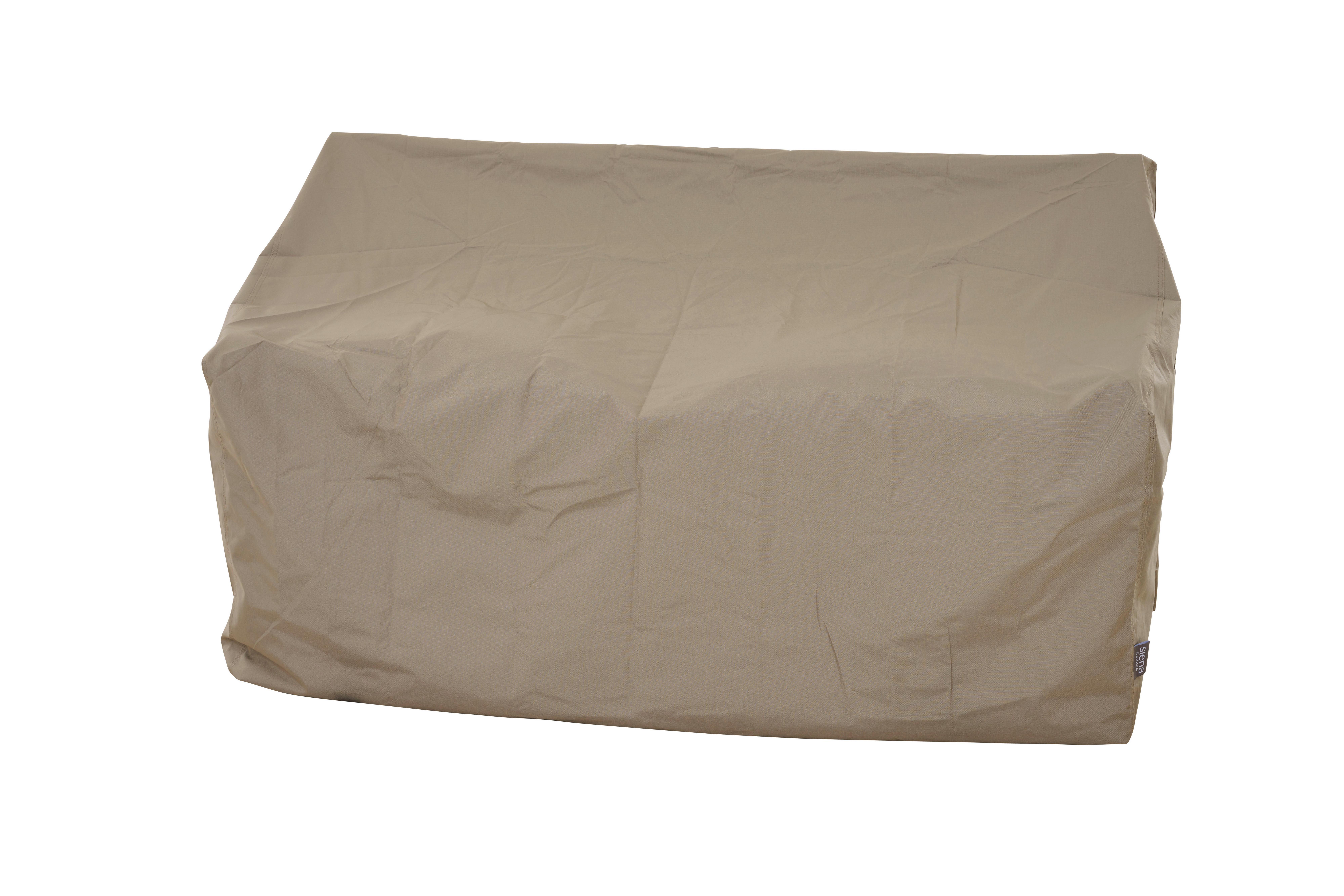 SCHUTZHÜLLE PLUS BANKHÜLLE - Beige, MODERN, Kunststoff (75/85/160cm) - Siena Garden