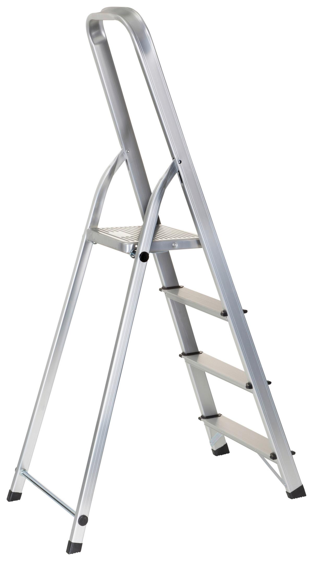 Lestev Solid Ii, Aluminij - barve aluminija, Basics, kovina (42/146,5/12cm) - MID.YOU