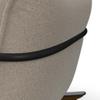 GUNGFÅTÖLJ INES - beige/svart, Modern, metall/trä (89/77/94cm) - Bessagi Home