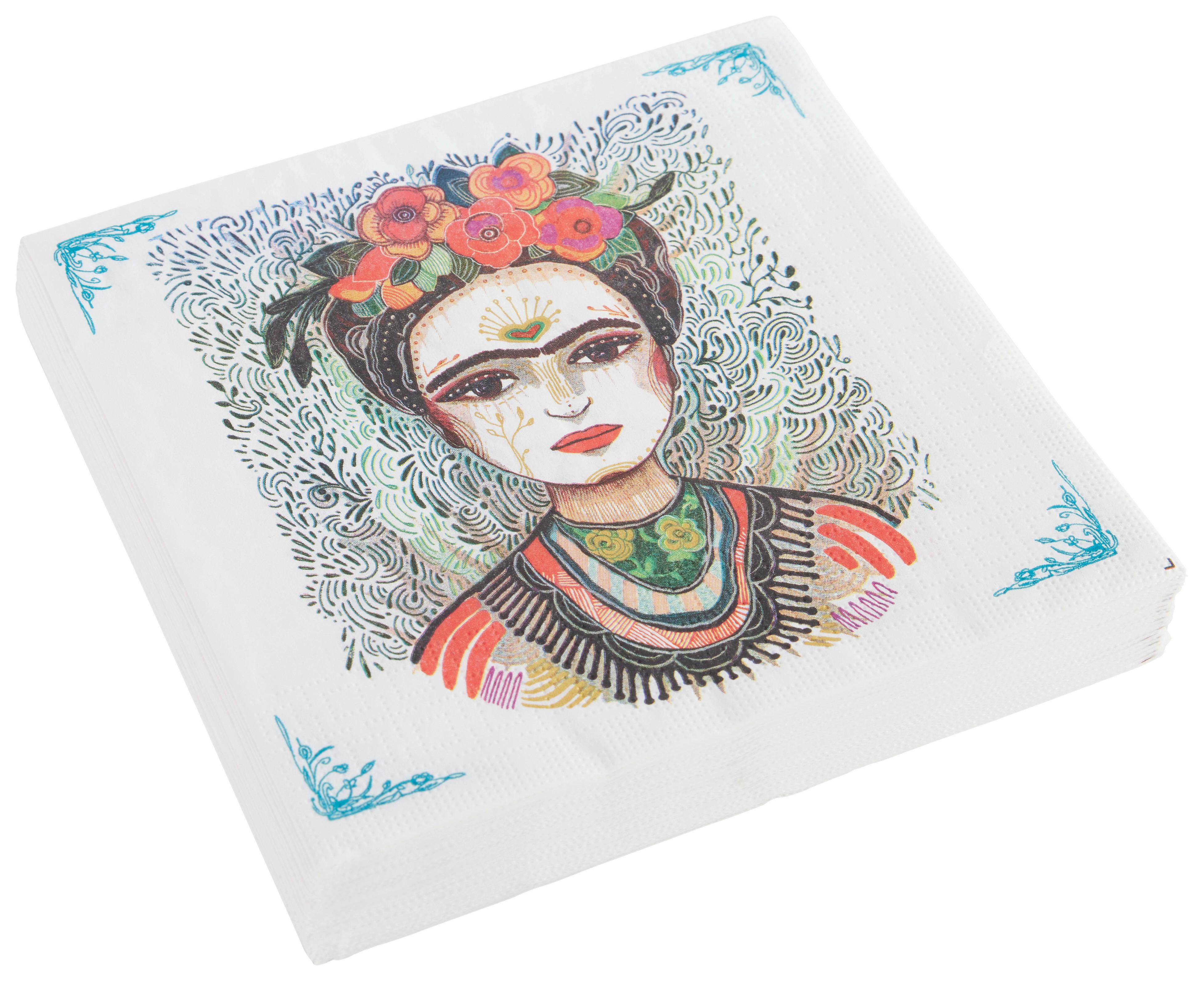 Szalvéta Kai - színes, papír (33/33cm)