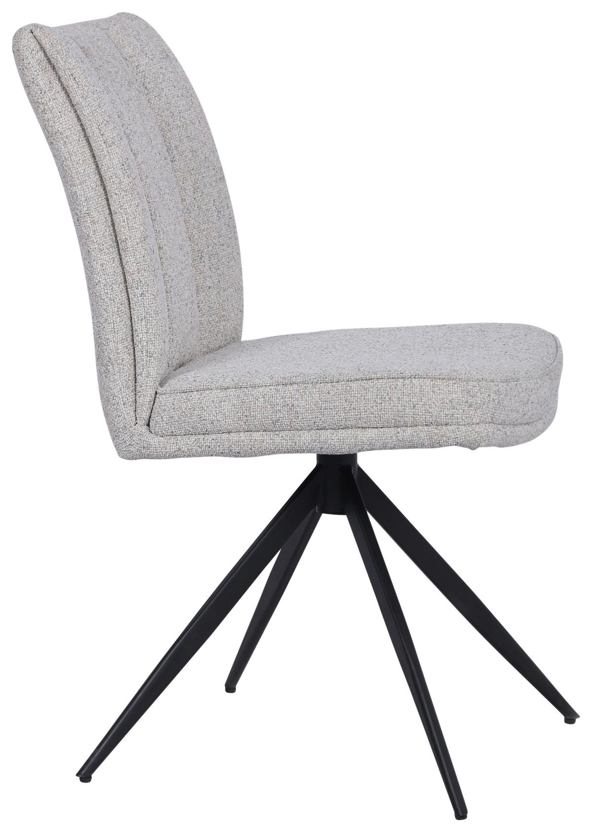 Stolica Leda - bež/crna, Moderno, drvo/metal (51/89/64cm) - Premium Living