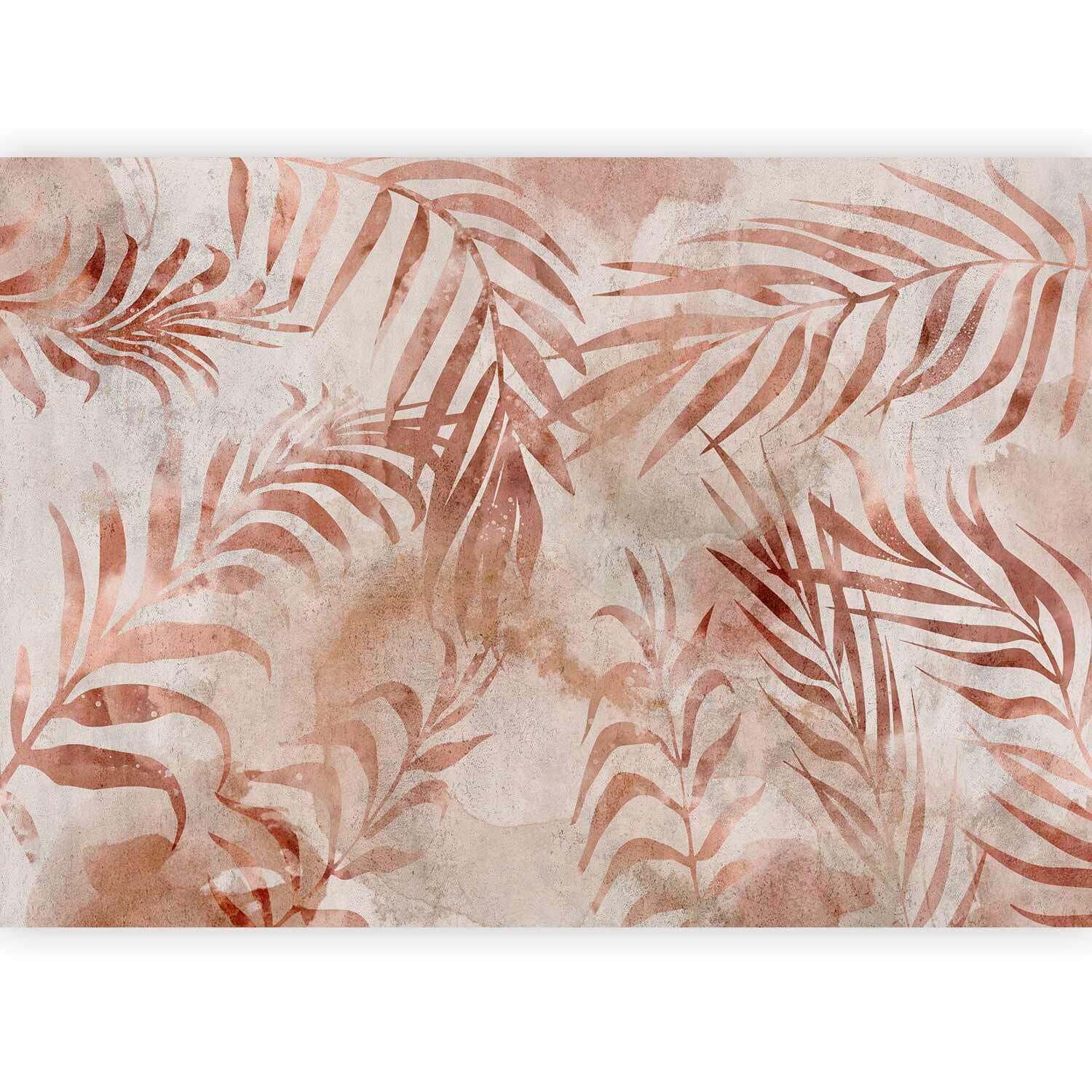 Fototapeta Pink Memory, 300x210cm - pink/siva, Trendi, tekstil (300/210cm) - artgeist