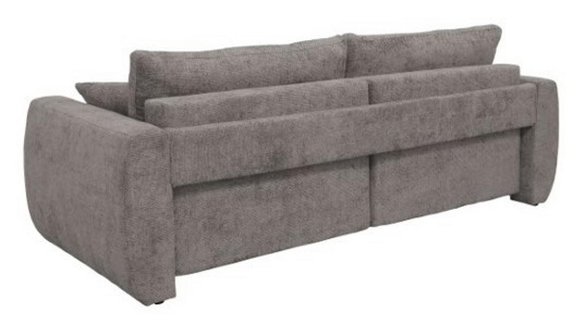 Canapea extensibila BALI - taupe/gri, Modern, lemn/textil (245/74-90/104cm) - Luca Bessoni