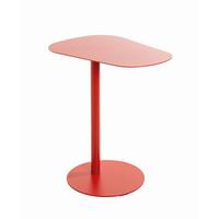 STOLIK BOCZNY CONNOR - czerwony, Trend, metal (53/38/60cm)
