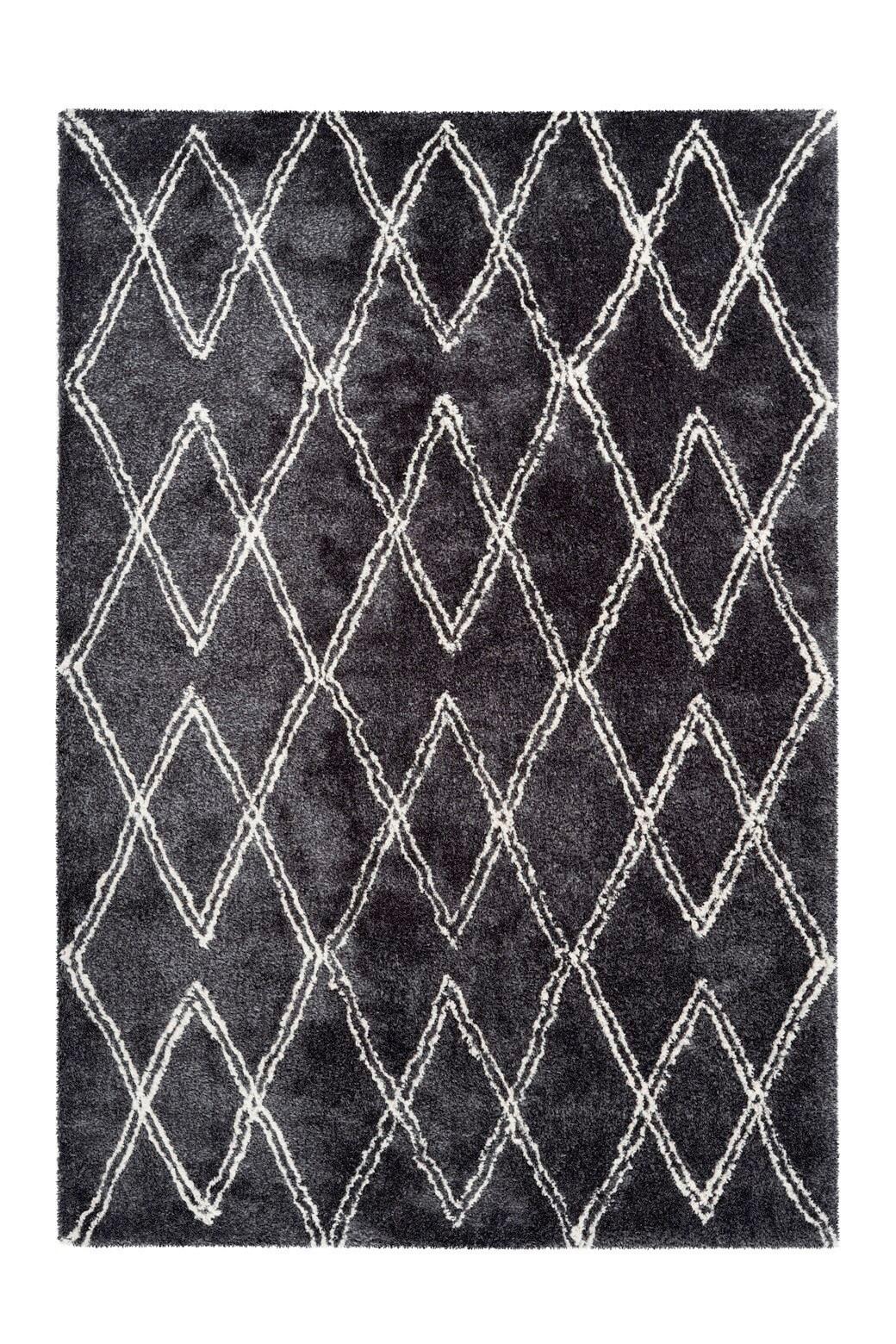 HOCHFLORTEPPICH ORLANDO 325 ANTHRAZIT - Anthrazit, Konventionell, Textil (200/290cm) - Kayoom