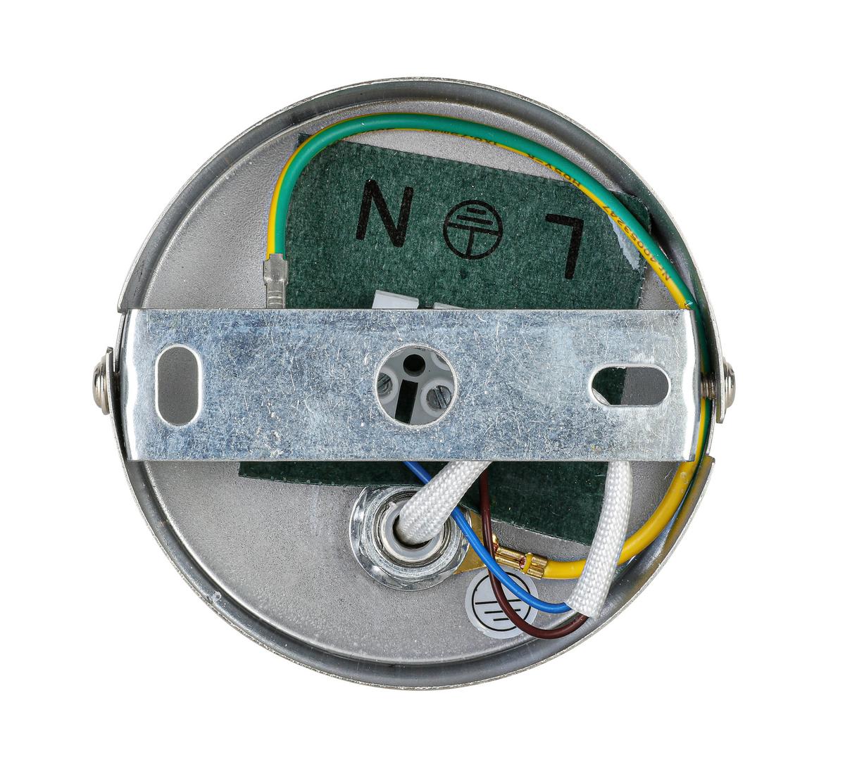 Reflektor Ernestine - barve kroma/barve niklja, Romantika, kovina/umetna masa (14/8/7,5cm) - Mömax