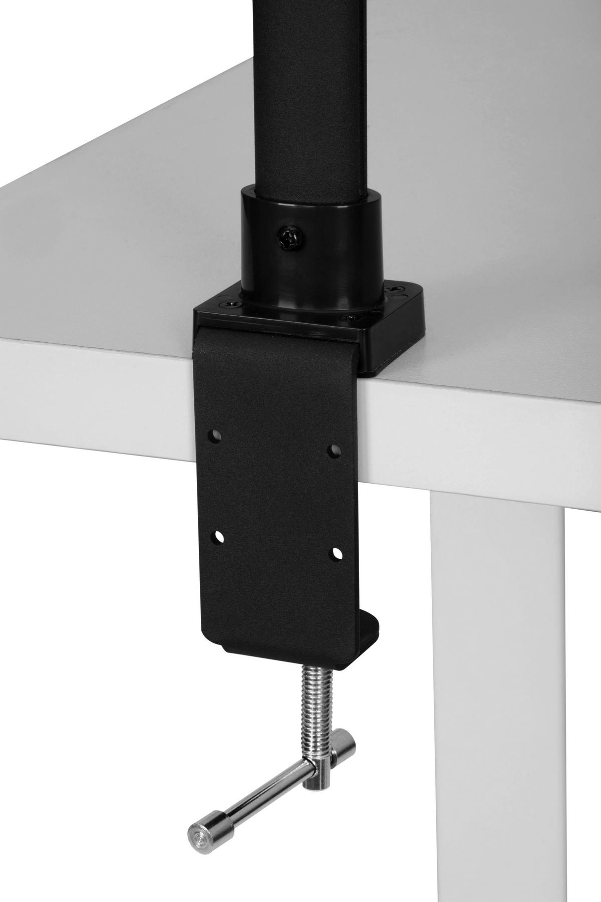 LAMPA ZACISKOWA LED HAYWARD *SBN* - czarny, Basics, tworzywo sztuczne/metal (80/35/71,5cm) - Novel