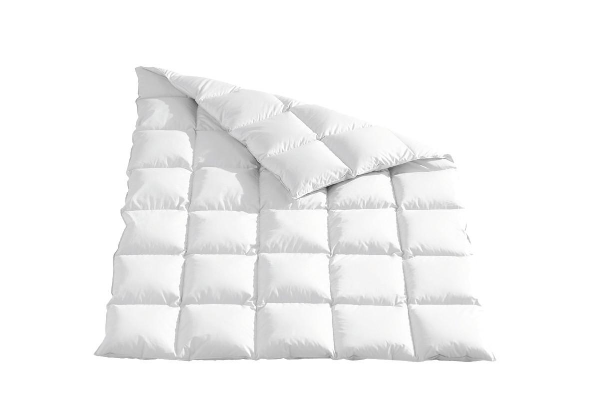 KOŁDRA CAŁOROCZNA DEVON - biały, Basics, materiały naturalne/tkanina (135/200cm) - Sleeptex