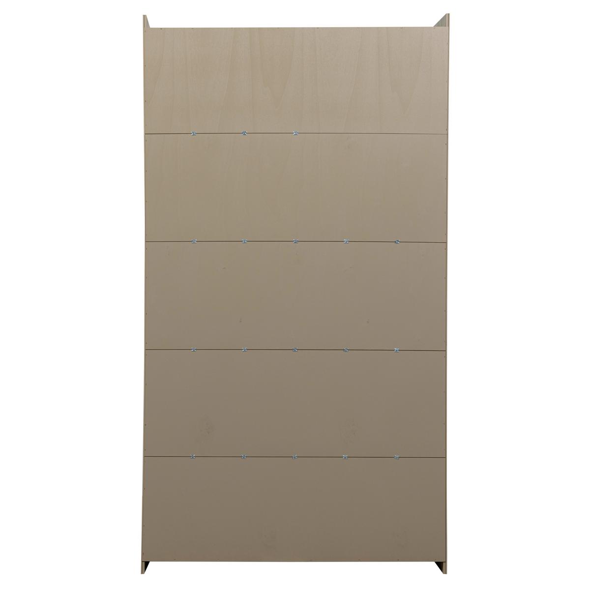 Mehrzweckschrank Gunnar Schlammfarben B: 120 cm - Schlammfarben, Design, Holz (120/217/48cm) - Livetastic