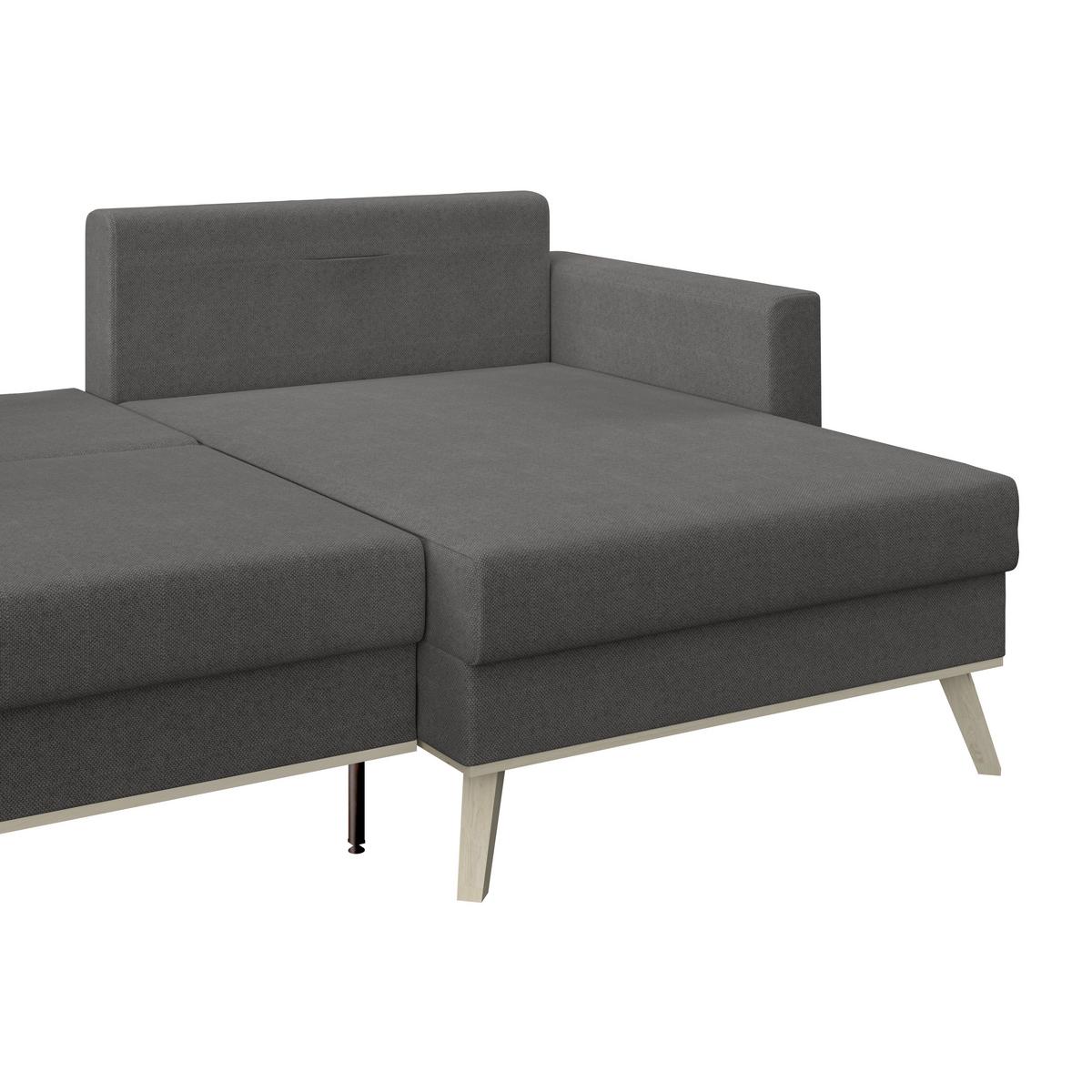 Coltar CARINI - crem/antracit, Basics, textil (222/152cm) - Modern Living