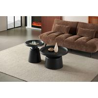 Stolić Camden - crna, Lifestyle, metal (70/50/70/50/41/50cm) - Modern Living