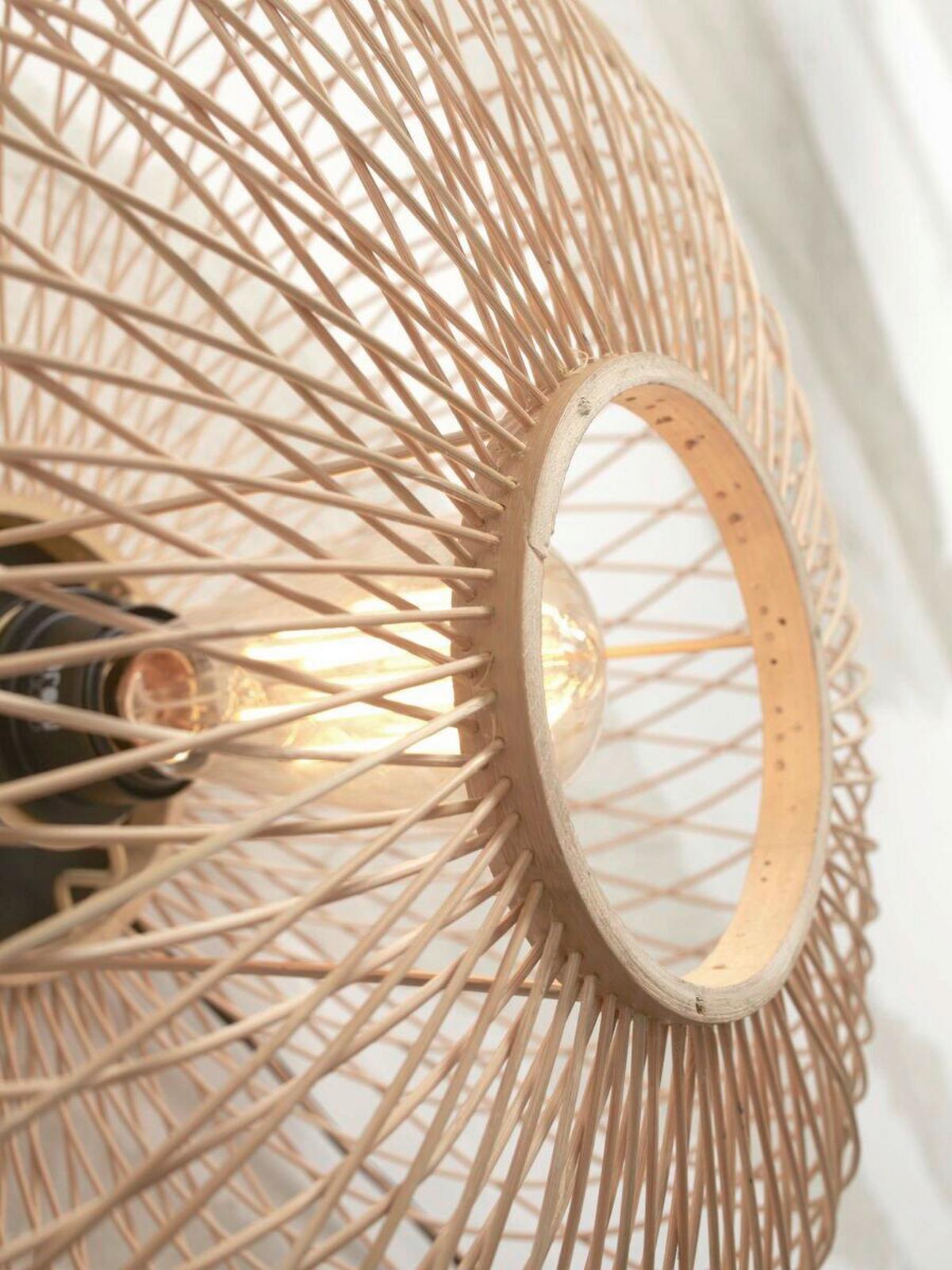 Stenska Svetilka Cango, Naravna Barva - naravne barve, Trend (20/40cm) - Good & Mojo