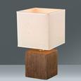 Tischleuchte Wanda, max. 40 Watt - Beige/Dunkelbraun, Keramik/Textil (15,5/28cm) - Mömax modern living Tischleuchte Wanda, max. 40 Watt - Beige/Dunkelbraun, Keramik/Textil (15,5/28cm) - Mömax modern living