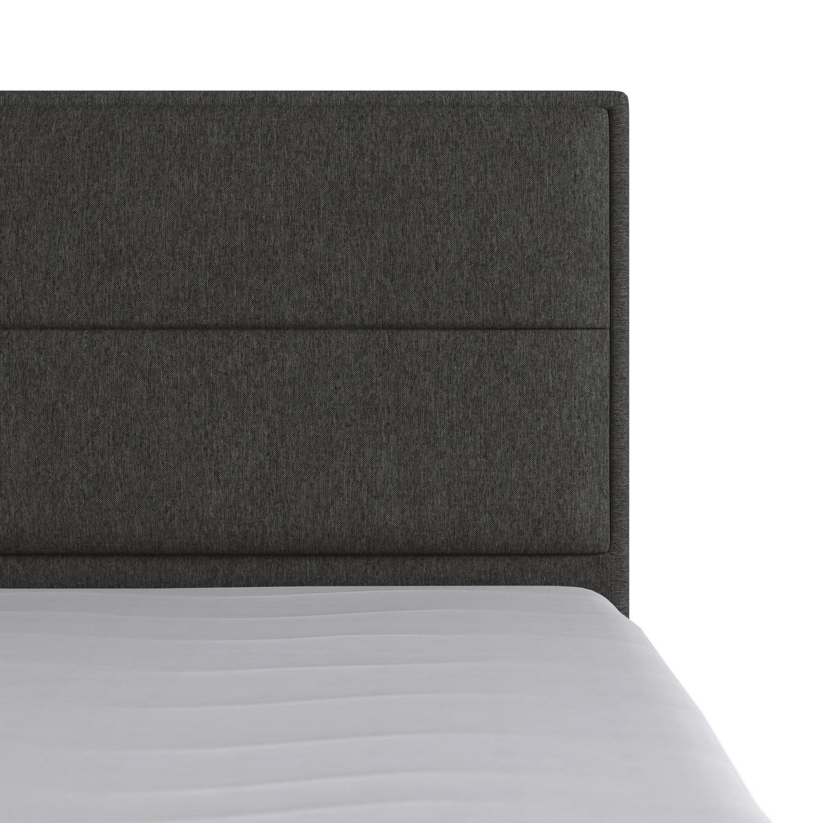 Boxspringbett Palermo ca. 180x200 cm Anthrazit - Anthrazit, MODERN, Holz/Kunststoff (180/200cm) - MID.YOU