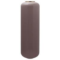 Bodenvase Art Deco Goldfarben/Altrosa - Goldfarben/Altrosa, Trend, Metall (30/91cm) - Kayoom