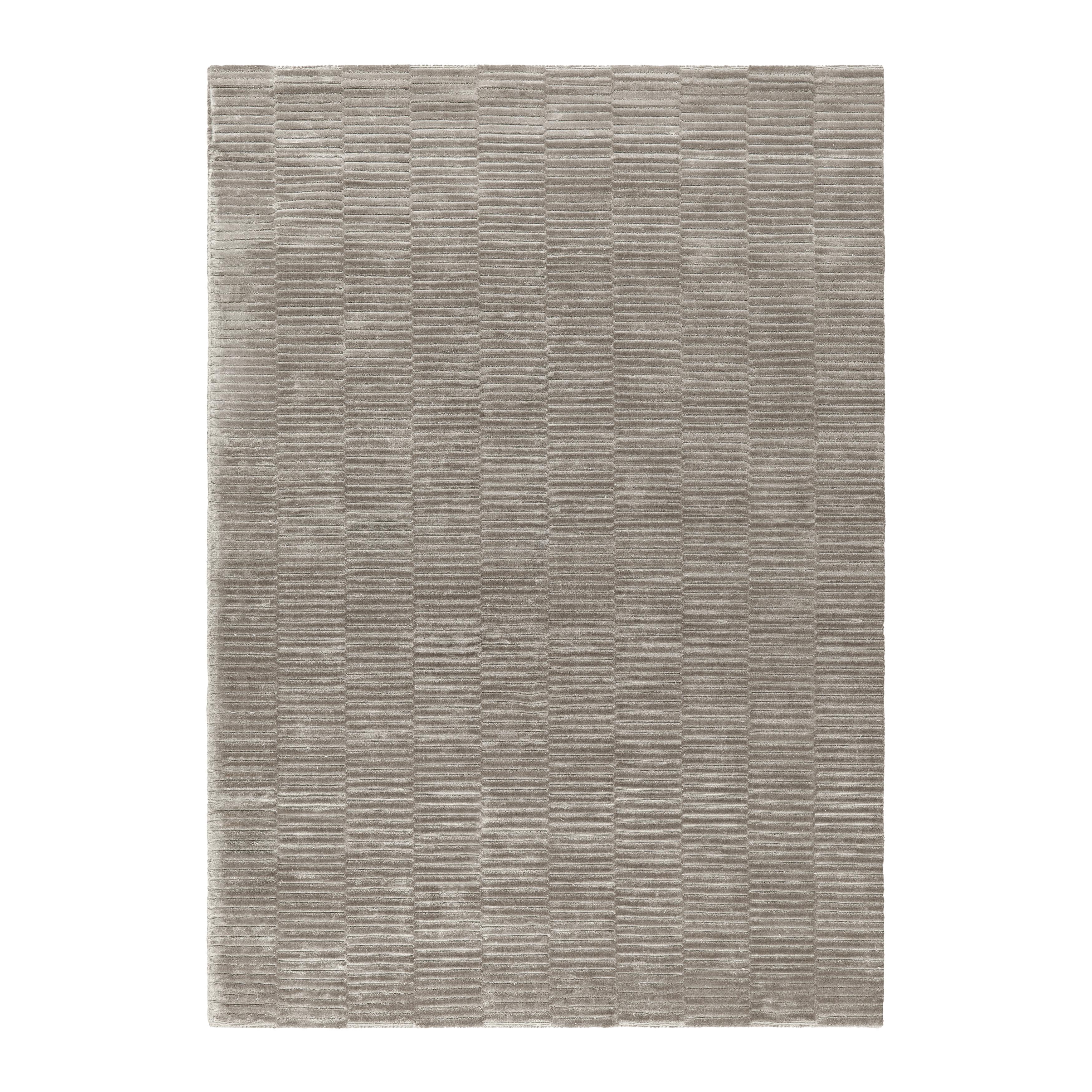 Teppich Calma in Grau ca. 160x230cm - Grau, MODERN, Textil (160/230cm) - Bessagi Home