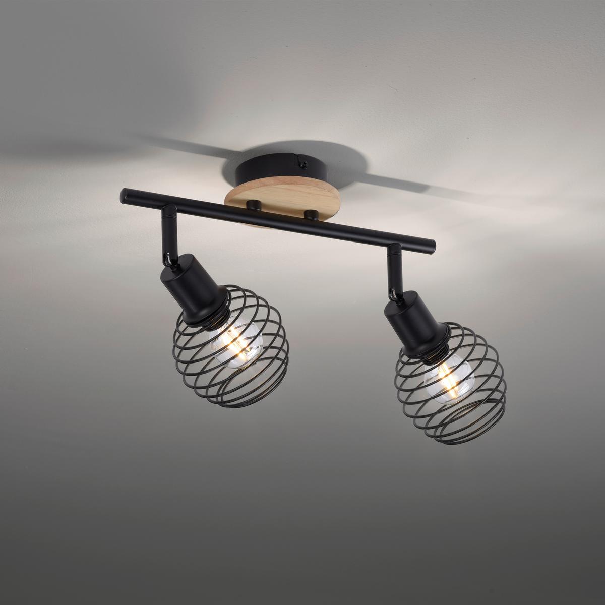Wandleuchte 15922-79 max. 40 Watt - Natur, Holz/Kunststoff (50/22,6/23cm)