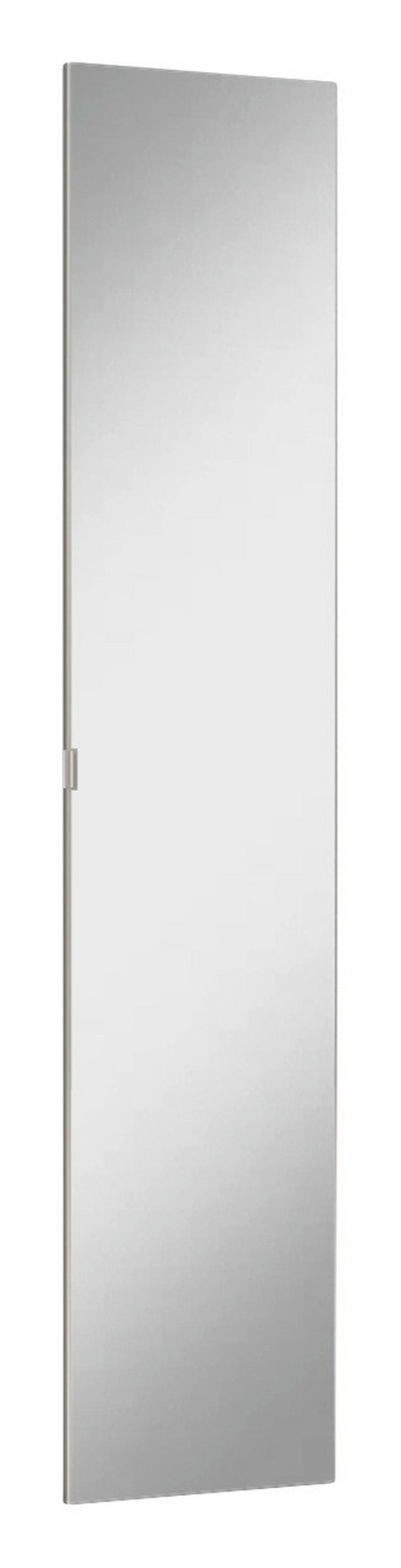 Tür "UNIT" in Alufarben inkl. Spiegel - Alufarben, Modern, Holzwerkstoff (45,4/232,6/1,8cm) - Based