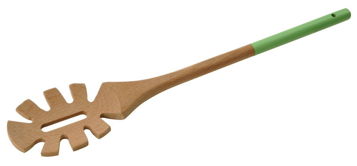 Žlica Za Špagete Tasty - naravne barve, les (5,5/30cm)
