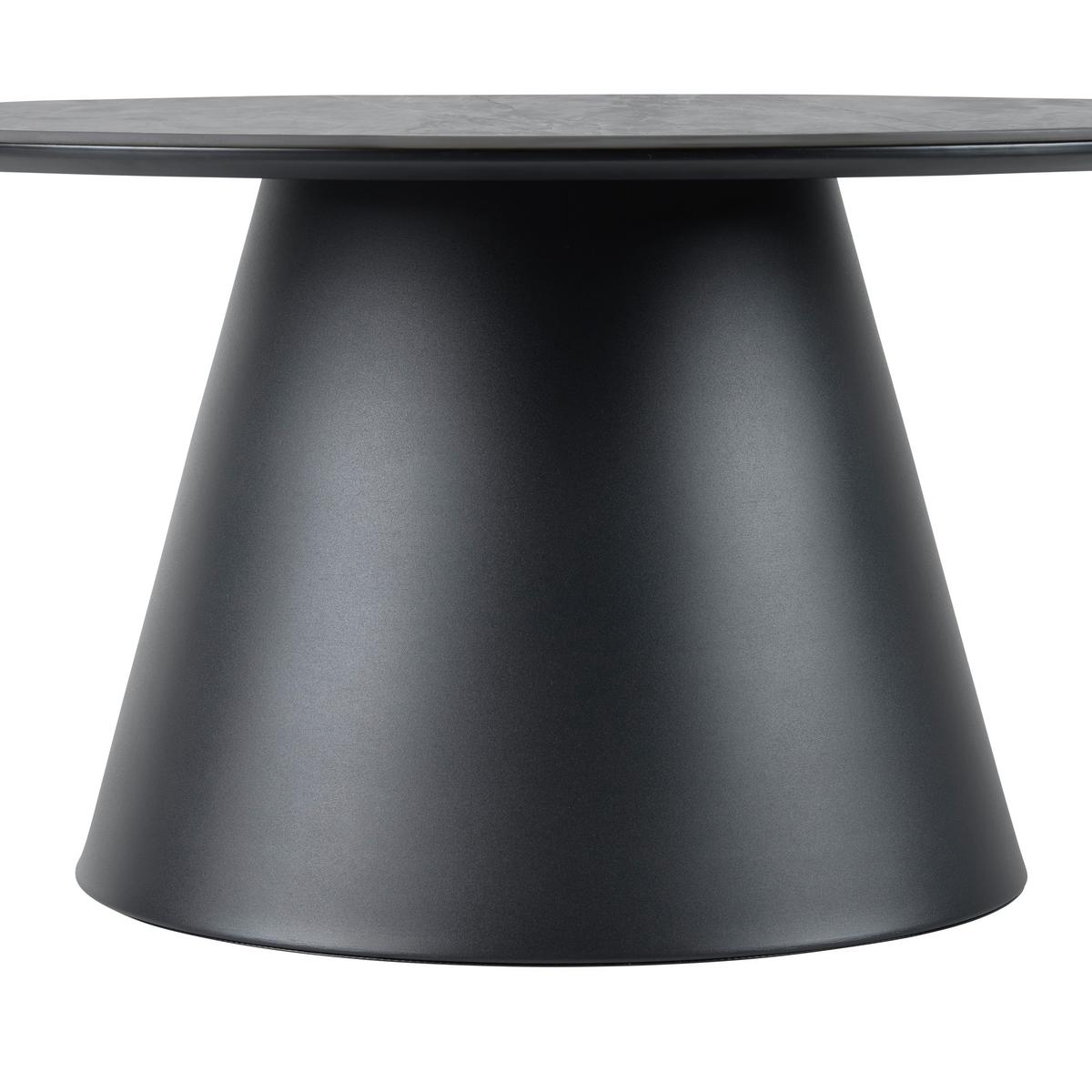 Stolić Axel - siva/crna, Design, drvni materijal/metal (80/40/80cm) - Modern Living