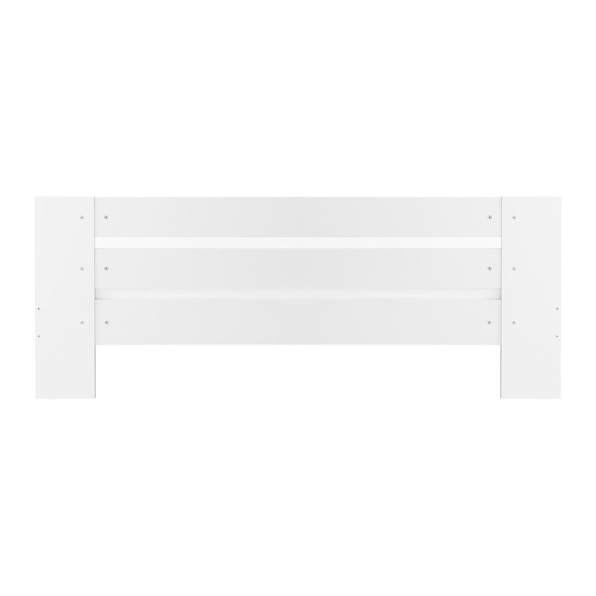 Bett Madrid Weiß ca. 180x200cm - Weiß, MODERN, Holz (180/200cm) - Mömax