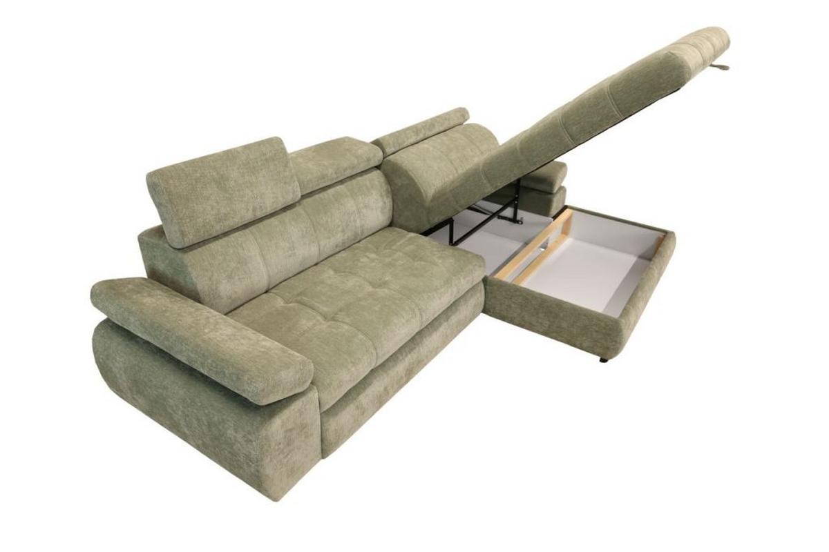 Coltar VEGAS - Design, lemn/textil (294/173cm)