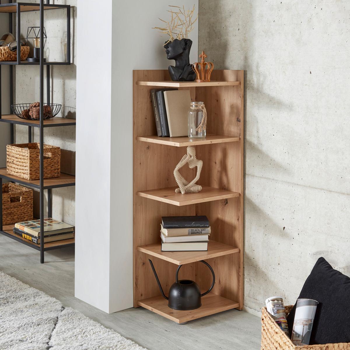 Etajeră de colț MX 184 - stejar Artisan, Modern, material pe bază de lemn (37/110,5/35cm) - Modern Living