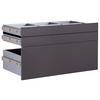LÅDSET UNIT -BASED- - antracit, Modern, trämaterial (91/50,3/47cm) - Based