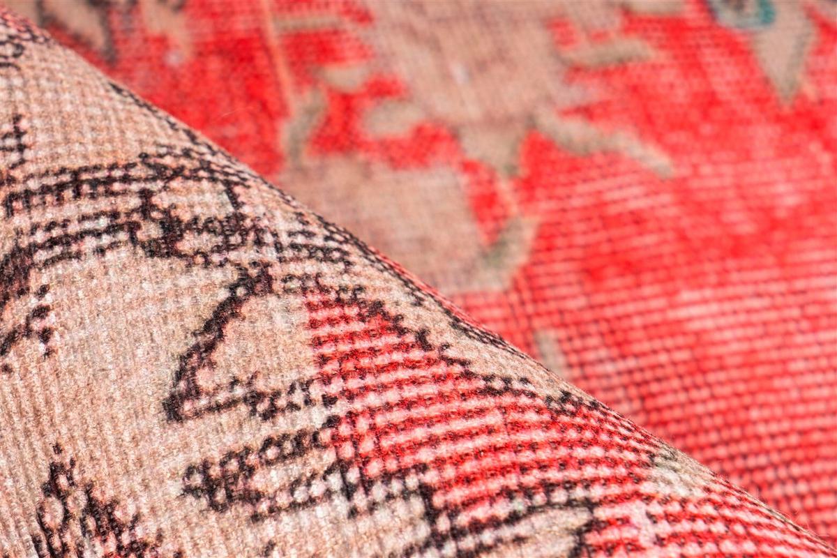 FLACHWEBETEPPICH VINTAGE 8405 ROT - Rot, Konventionell, Textil (200/290cm) - Kayoom