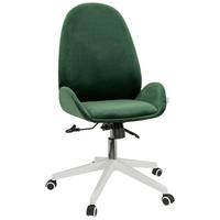 Vrtljivi Stol Avea, Zelena - zelena/bela, Basics, umetna masa/tekstil (56/104/58cm) - MID.YOU