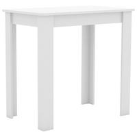 Jedilna Miza Esal, Bela - bela, Moderno, leseni material (80/76/50cm) - MID.YOU