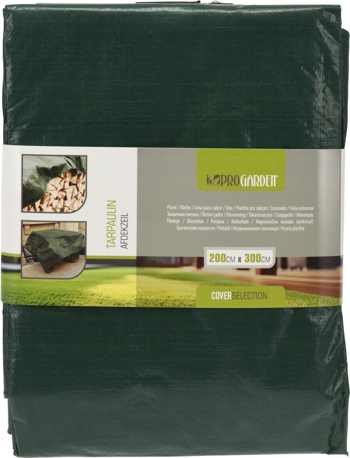 Takarófólia Garden - zöld, Basics, műanyag (200/300cm)